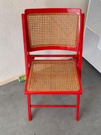 Vintage stoel met webbing bekleding, Antiek en Kunst, Ophalen