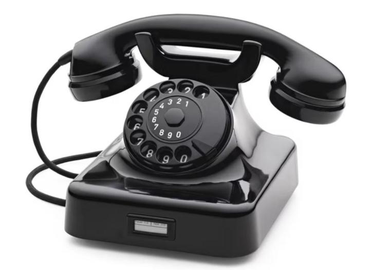 Siemens & Halske model W48 - Vintage telefoon Bakeliet., Antiek en Kunst, Antiek | Woonaccessoires, Ophalen