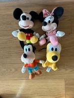 4 Disney knuffels, Ophalen of Verzenden, Overige figuren, Nieuw, Knuffel