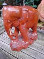 Grote Houten Olifant, Antiek en Kunst, Ophalen of Verzenden