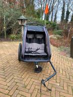 Kinder fietskar / wandelwagen, Ophalen, Opvouwbaar, Zo goed als nieuw, Kinderkar