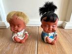 2 vintage rubber Moody Poppetjes., Ophalen