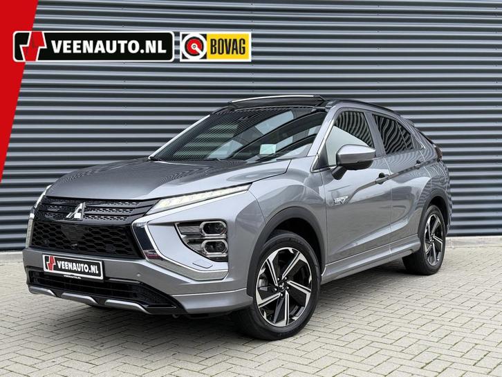 Mitsubishi Eclipse Cross 2.4 PHEV Pano/leder/360 cam, Auto's, Mitsubishi, Bedrijf, Te koop, Eclipse Cross, 360° camera, 4x4, ABS