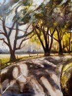 Dreijenseweg Oosterbeek - Origineel Olieverfschilderij, Antiek en Kunst, Ophalen of Verzenden