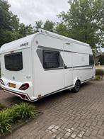 Knaus 500 FU Südwind – Luxe & Compleet – Zo goed als nieuw, Caravans en Kamperen, Rondzit, 5 tot 6 meter, Knaus, Omvormbare zithoek