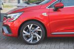 RENAULT Clio 130PK-RS LINE-AUTOM-81DKM-NAVI-CRUISE-360 CAMER, Gebruikt, 4 cilinders, 1133 kg, Leder en Stof