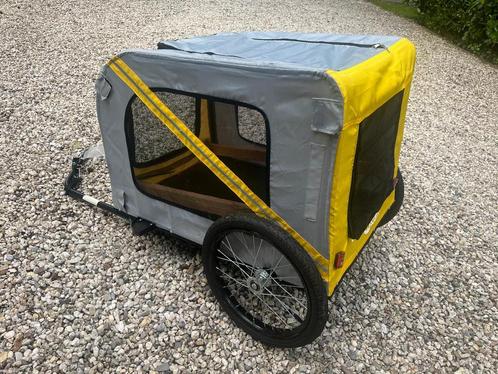 Fietskar voor een middelgrote hond, Fietsen en Brommers, Fietsaccessoires | Aanhangers en Karren, Zo goed als nieuw, Hondenkar