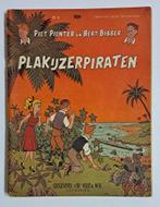 Piet Pienter en Bert Bibber 4 Plakijzerpiraten SC. 1957., Boeken, Gelezen, Pom, Eén stripboek, Ophalen of Verzenden
