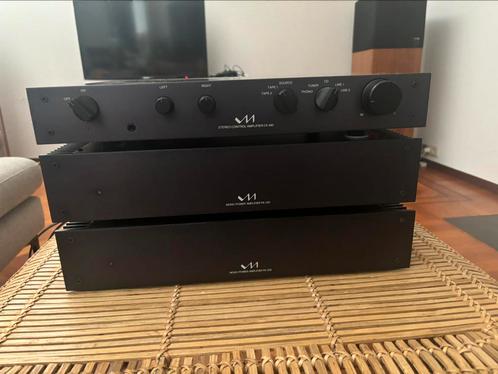 Van Medevoort pa330 + ca440 gemodificeerd, da333, Audio, Tv en Foto, Versterkers en Receivers, Gebruikt, Stereo, 120 watt of meer