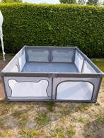 Speelbox, grondbox grijs, Kinderen en Baby's, Boxen, Ophalen, Zo goed als nieuw, Rechthoekig