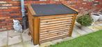 Houten omkasting voor airco en warmtepomp buitenunit, Ophalen, Gebruikt, Hout, Overige typen