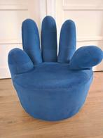 Stoel in de vorm van een hand., Ophalen, Blauw, Zo goed als nieuw, Eén