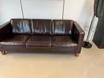 Leren bank Rivièra Maison, Huis en Inrichting, Banken | Bankstellen, Ophalen, Gebruikt, Driepersoons, Rechte bank