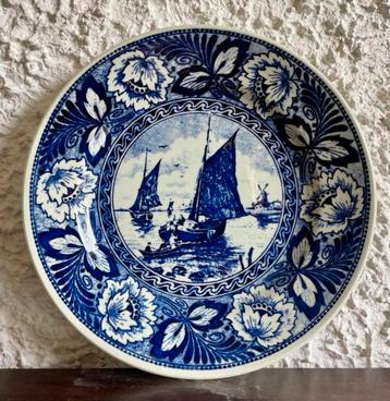 Delfts blauw sierbord beschikbaar voor biedingen