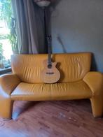 Leolux Echnaton bankstel,, Huis en Inrichting, Gebruikt, Vintage, Ophalen of Verzenden, Rechte bank