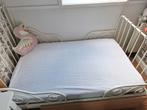 Witte Stalen Meegroeibed., Kinderen en Baby's, Kinderkamer | Bedden, Ophalen of Verzenden, Zo goed als nieuw, 70 tot 85 cm, Matras