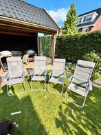 Camping Stoelen (set van 4 stoelen), Caravans en Kamperen, Ophalen of Verzenden, Gebruikt, Campingstoel