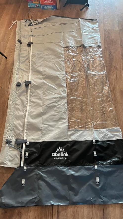 Obelink King 250 universele zijwand luifel, Caravans en Kamperen, Tentaccessoires, Zo goed als nieuw, Ophalen