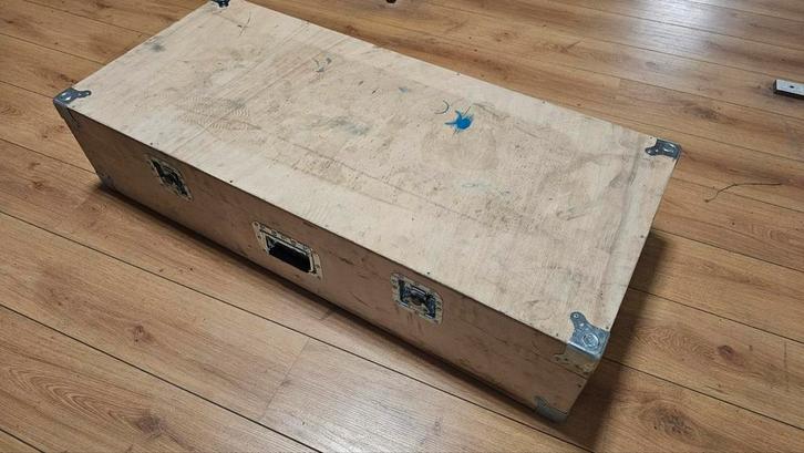 2x Flightcase - Houten Instrumentenkoffer, Muziek en Instrumenten, Behuizingen en Koffers, Gebruikt, Overige instrumenten, Flightcase