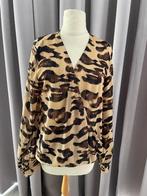 Bruine blouse met print van het merk Nümph Maat 38, Maat 38/40 (M), Bruin, Nümph, Ophalen of Verzenden