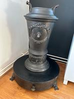 Gietijzeren Salamander Potkachel - Omgebouwd naar Gas, Ophalen, Potkachel, Gebruikt, Gas