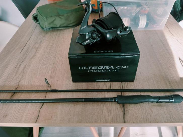 Volledige karperset / uitrusting, Watersport en Boten, Hengelsport | Karpervissen, Zo goed als nieuw, Complete set, Ophalen