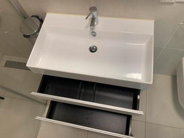Badkamerkast met Grohe kraan - 80x46x60cm beschikbaar voor biedingen
