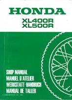 Honda XL400 R Honda XL500 R addendum aanvulling manual, Ophalen of Verzenden, Honda