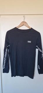 Zwart Vans shirt met lange mouwen - Maat S, Zwart, Ophalen of Verzenden, Zo goed als nieuw, Vans