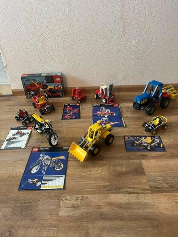Partij Lego technic sets beschikbaar voor biedingen