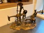 Beeld van Don Quichot en Sancho Panza, Antiek en Kunst, Kunst | Beelden en Houtsnijwerken, Ophalen