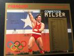 Olympische Spelen, Paraguay 1985, Postzegels en Munten, Postzegels | Thematische zegels, Ophalen of Verzenden, Sport, Postfris