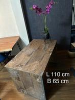 Bureautafel | Office Desk Brown, Ophalen, Gebruikt