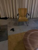 Te koop 2 gispen fauteuils  412 Manchester bekleding oker, Huis en Inrichting, Fauteuils, Ophalen, Gebruikt, 75 tot 100 cm, 50 tot 75 cm