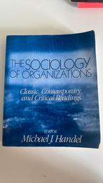 The Sociology of Organizations, Boeken, Ophalen of Verzenden, Zo goed als nieuw, WO, J. Handel