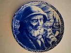 Twee delftsblauwe borden., Antiek en Kunst, Ophalen of Verzenden