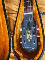 Harmony H162 - 1965 - Spruce/Mahonie, Ophalen of Verzenden, Gebruikt, Western- of Steelstringgitaar, Met koffer