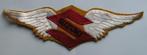 suzuki wing vintage patch badge opnaai embleem NOS, Ophalen of Verzenden, Nieuw, Motoren