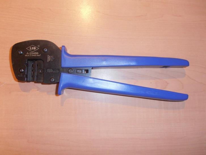 Zgan MC4 solarpanel zonnepaneelstekker krimptang., Doe-het-zelf en Verbouw, Gereedschap | Handgereedschap, Zo goed als nieuw, Ophalen of Verzenden