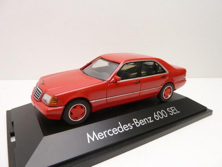 Mercedes 600 SEL  ' Herpa '', Hobby en Vrije tijd, Modelauto's | 1:43, Zo goed als nieuw, Auto, Overige merken, Ophalen of Verzenden