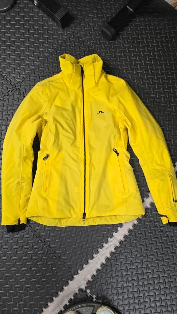 J.Lindenberg Ski Jas, Kleding | Dames, Jassen | Winter, Zo goed als nieuw, Maat 36 (S), Geel, Ophalen of Verzenden