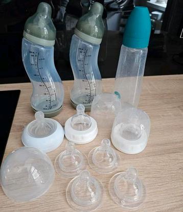 Babyflessen difrax en spenen beschikbaar voor biedingen