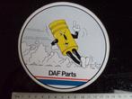sticker daf parts logo onderdelen, Verzamelen, Stickers, Auto of Motor, Zo goed als nieuw, Verzenden