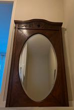Brocante spiegel, Huis en Inrichting, Woonaccessoires | Spiegels, Overige vormen, 75 tot 100 cm, 100 tot 150 cm, Gebruikt