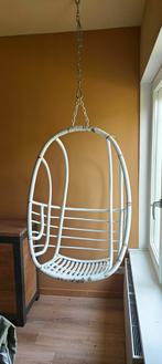 Bamboe Hangstoel - DIY Project, Ophalen, Gebruikt, Wit, Eén