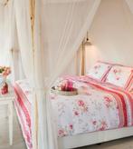 Onwijs mooi Room Seven dekbedovertrek 4 kusenslopen bloemen, Dekbedovertrek, Tweepersoons, Ophalen of Verzenden, Zo goed als nieuw