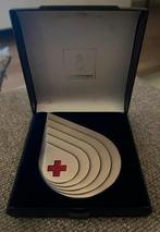 Rode Kruis bloeddonorplaquette 60x medaille penning Begeer, Verzenden, Overige materialen