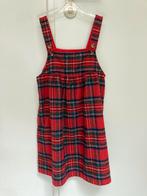Dikke jurk schotse ruit, kerstkjurk, winterjurk, tartan 128, Ophalen of Verzenden, Zo goed als nieuw, Meisje, Jurk of Rok