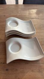 Koffie schotels New Wave Villeroy & Boch, Ophalen, Zo goed als nieuw, Overige stijlen, Kop(pen) en/of Schotel(s)