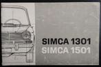 Simca 1301/1501 instructieboekje, Verzenden